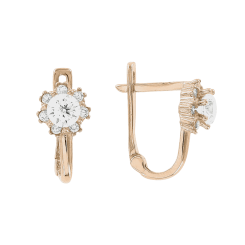 Ohrhänger mit Zirkonia 
