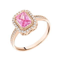 Damenring mit Zirkonia 