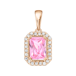 Pendant with zirconia 