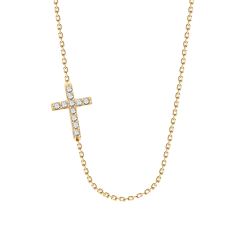 Collier mit Zirkonia 