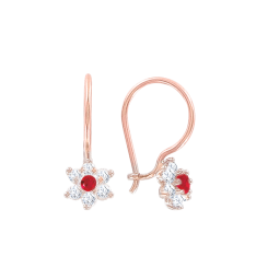 Ohrhänger mit Zirkonia 