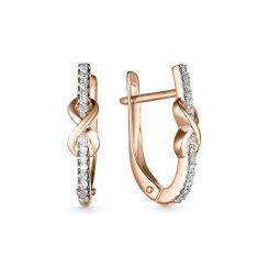 Серьги с бриллиантами 