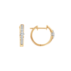 Earrings with diamonds 