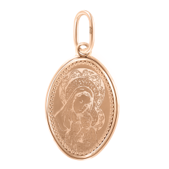 Ikone - Anhänger mit Gravur 