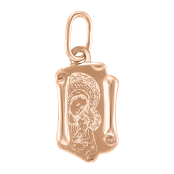 Ikone - Anhänger mit Gravur 