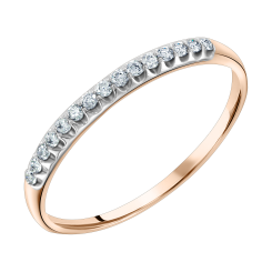 Damenring mit Brillanten 