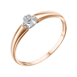 Damenring mit Brillant 