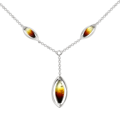 Collier mit Bernstein 