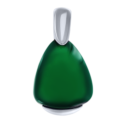 Anhänger mit grünem Achat 