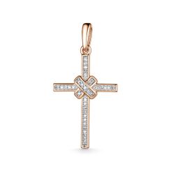 Anhänger–Kreuz mit Brillanten 