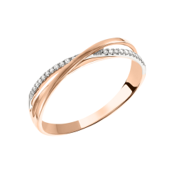 Damenring mit Brillanten 