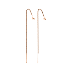 Ohrhänge als Durchzieher 