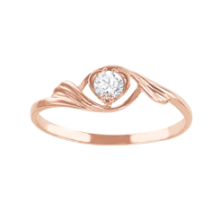 Damenring mit Swarovski Zirkonia 