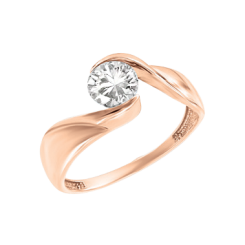 Damenring mit Swarovski Zirkonia 