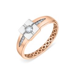 Damenring mit Brillanten 