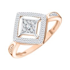 Кольцо с бриллиантами 