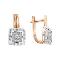 Серьги с бриллиантами 