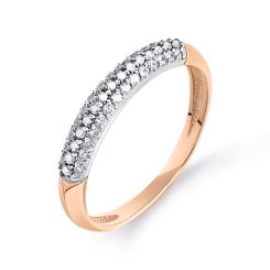 Damenring mit Zirkonia 