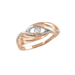 Damenring mit Zirkonia 