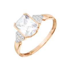 Damenring mit Zirkonia 