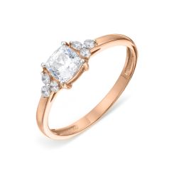 Damenring mit Zirkonia 
