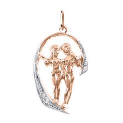 Anhänger Sternzeichen Zwillinge 