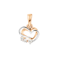 Anhänger "Herz" mit Zirkonia 