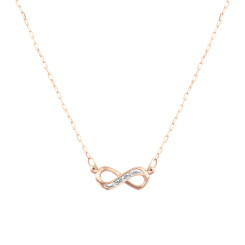 Collier "Unendlichkeit" mit Brillanten 