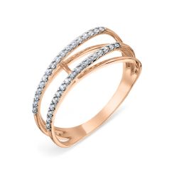 Damenring mit Zirkonia 