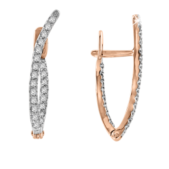 Ohrhänger mit Zirkonia 