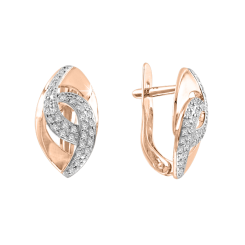 Ohrhänger mit Zirkonia 