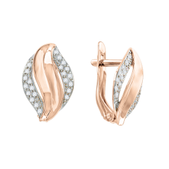 Ohrhänger mit Zirkonia 