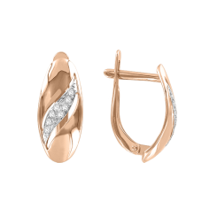 Ohrhänger mit Zirkonia 