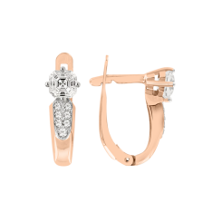 Ohrhänger mit Zirkonia 