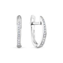 Earrings with diamonds 