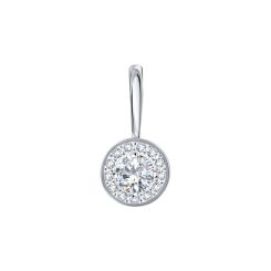 Pendant with zirconia 