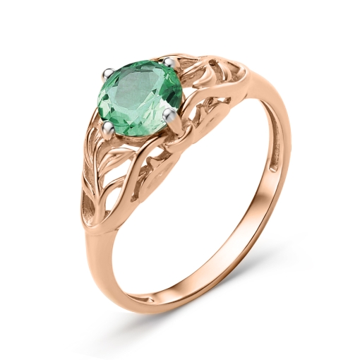 Women's ring with sitall 