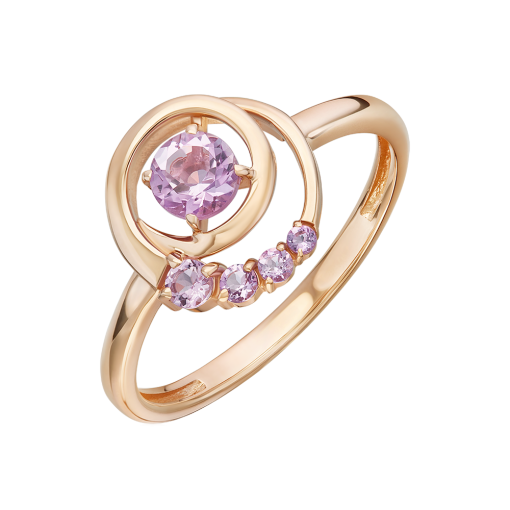 Damenring mit Amethysten 