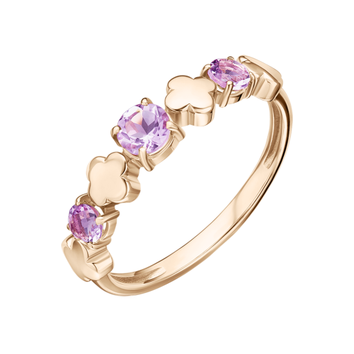 Damenring mit Amethysten 