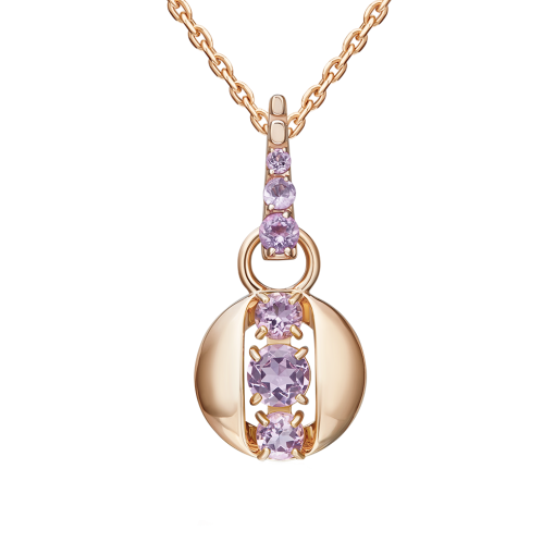 Anhänger mit Amethysten 