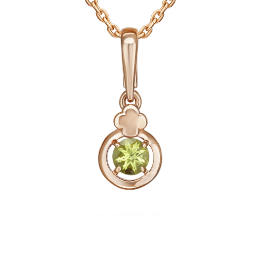 Anhänger mit Chrysolith 