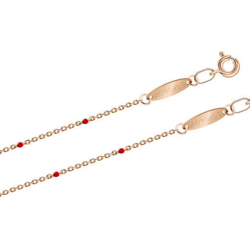 Armband und/oder Fußkette mit Emaille 