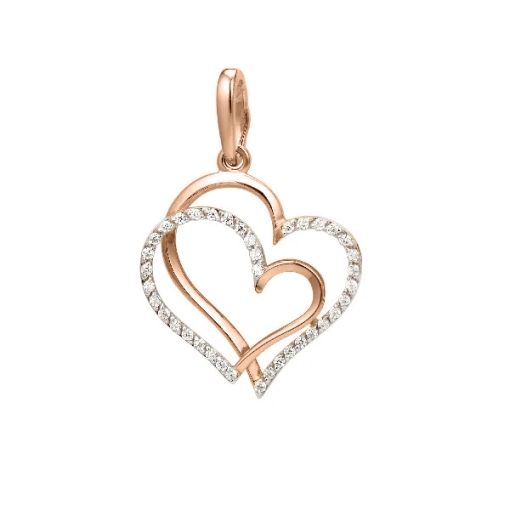 Pendant with zirconia 