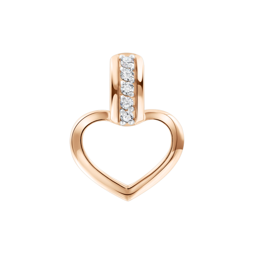 Pendant with zirconia 