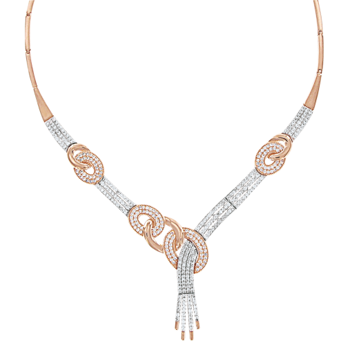Collier mit Zirkonia 