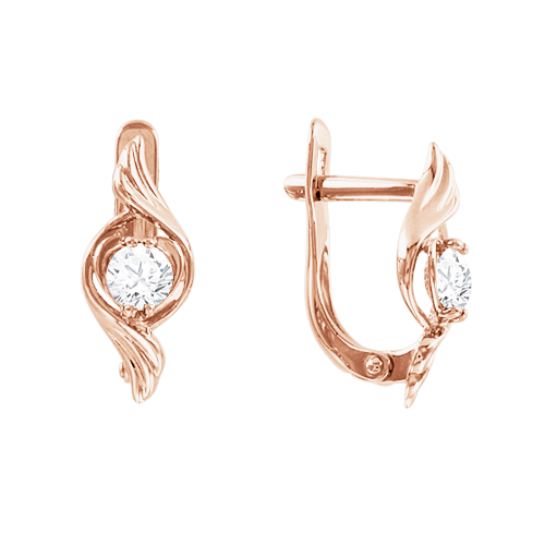 Ohrhänger mit Zirkonia Swarovski 
