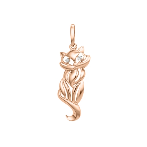 Pendant with zirconia 