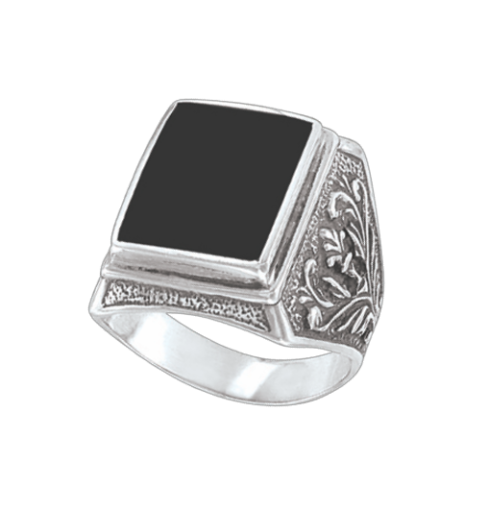 men's ring with Onyx 