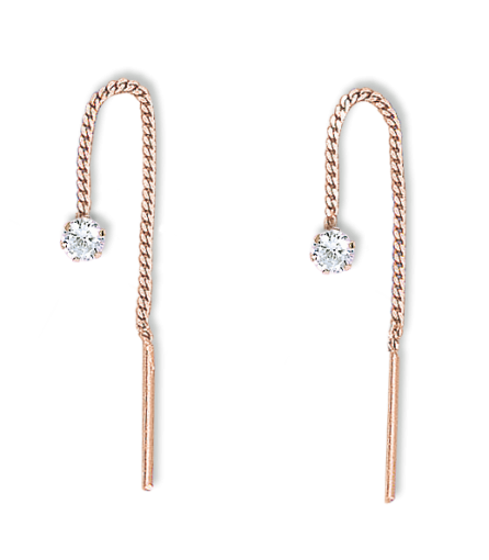 Ohrhänger mit Zirkonia 