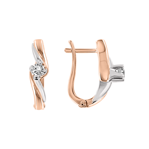 Серьги с бриллиантами 